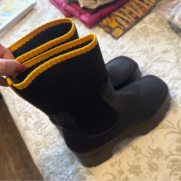 Charlotte Stone women’s like new black platform boots - Picture 4 of 16